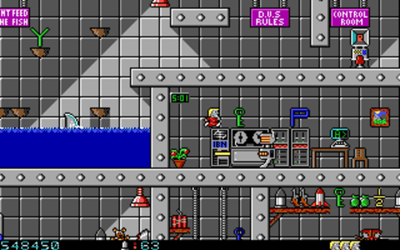 Gameplay screen of Secret Agent (3/8) Gameplay screen of Secret Agent (3/8)