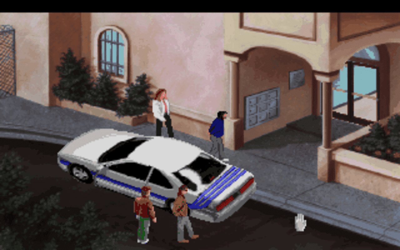 Gameplay screen of Police Quest: In Pursuit of the Death Angel (7/8) Gameplay screen of Police Quest: In Pursuit of the Death Angel (7/8)