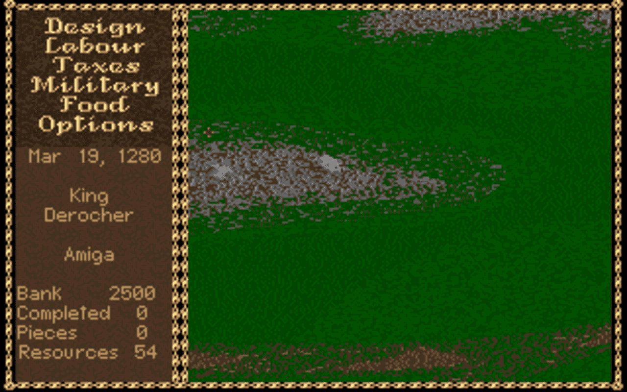 Gameplay screen of Castles (2/8) Gameplay screen of Castles (2/8)