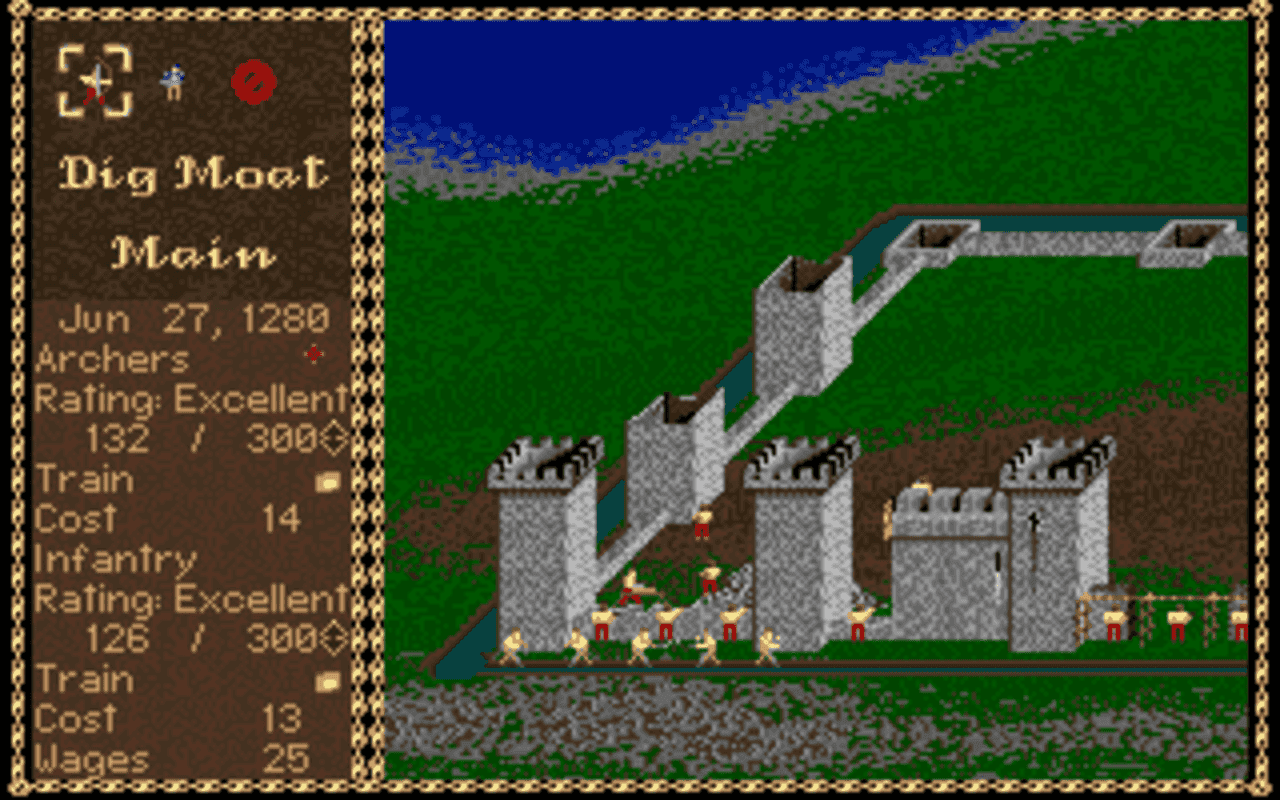 Gameplay screen of Castles (5/8) Gameplay screen of Castles (5/8)