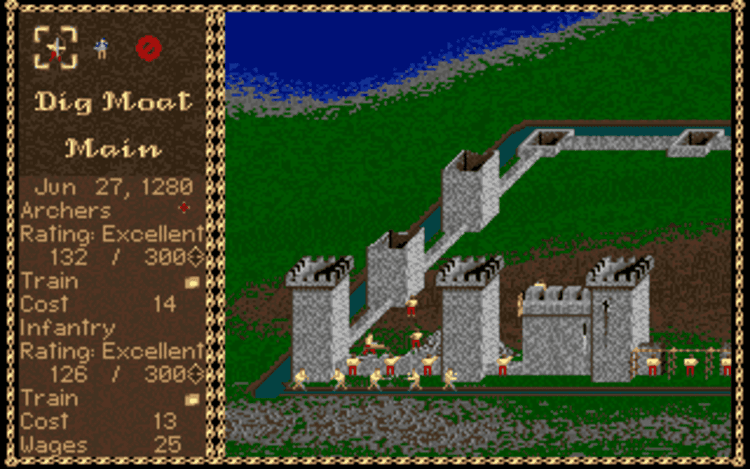 Gameplay screen of Castles (5/8) Gameplay screen of Castles (5/8)