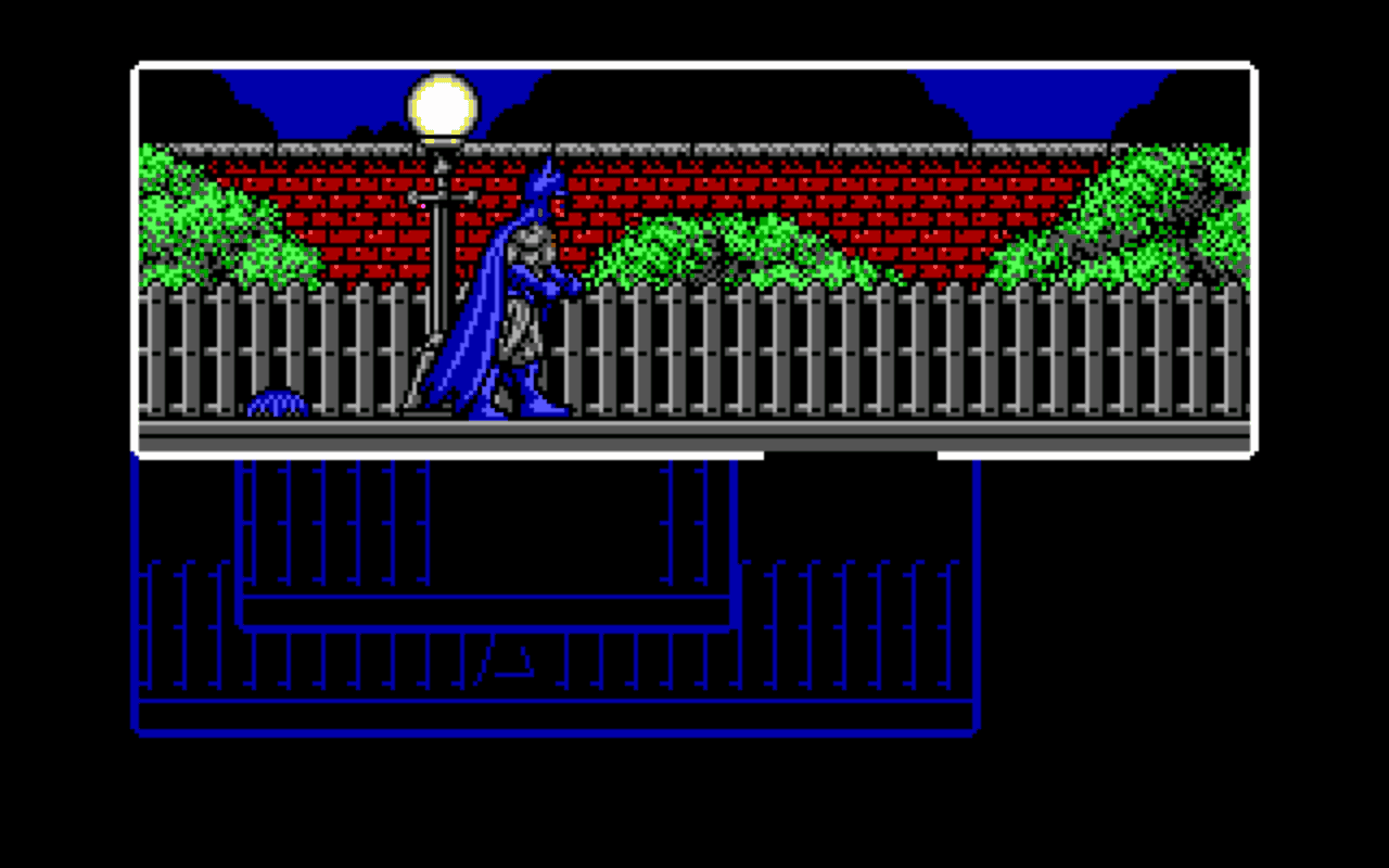 Gameplay screen of Batman: The Caped Crusader (1/8) Gameplay screen of Batman: The Caped Crusader (1/8)