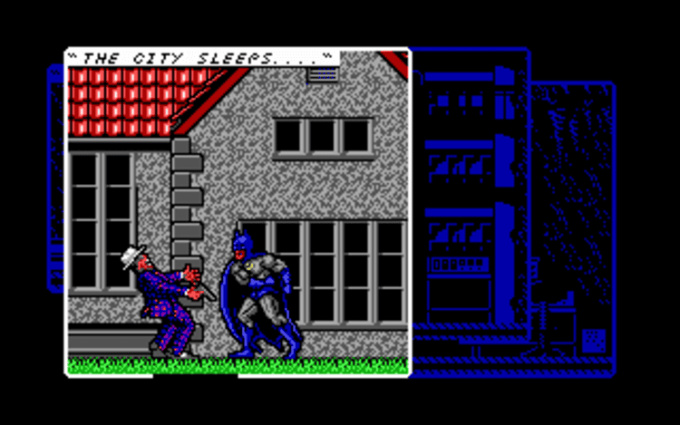 Gameplay screen of Batman: The Caped Crusader (3/8) Gameplay screen of Batman: The Caped Crusader (3/8)