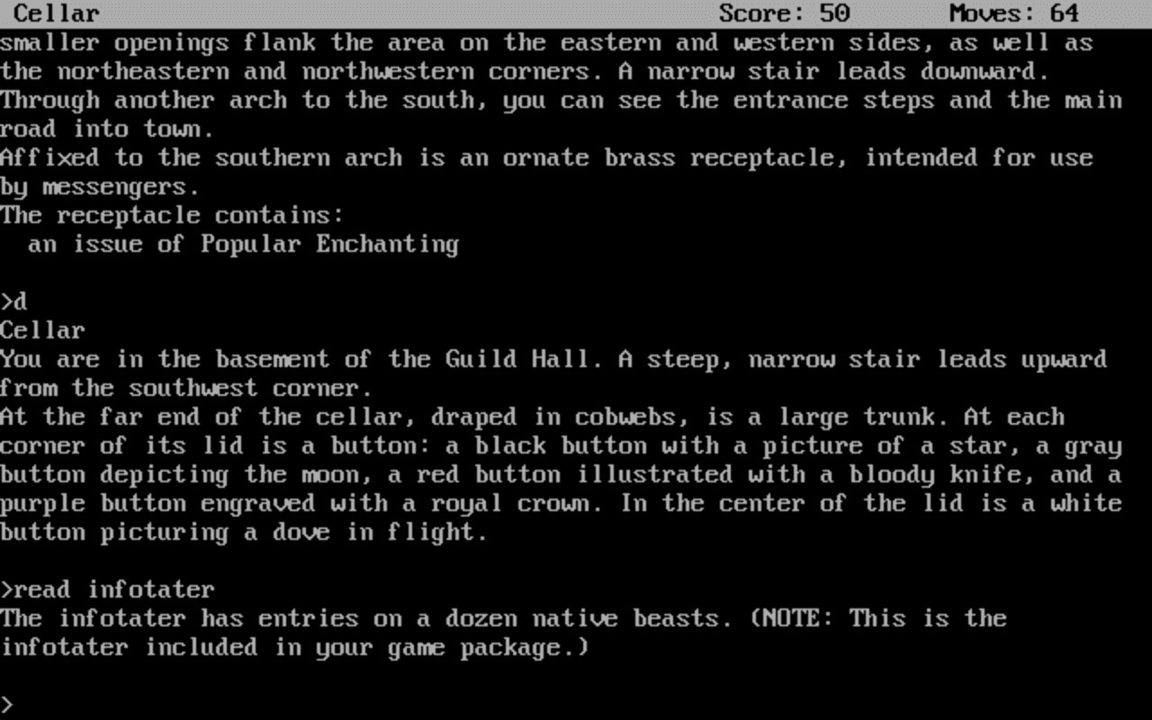 Gameplay screen of Sorcerer (3/4) Gameplay screen of Sorcerer (3/4)
