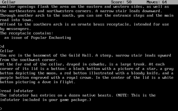 Gameplay screen of Sorcerer (3/4) Gameplay screen of Sorcerer (3/4)