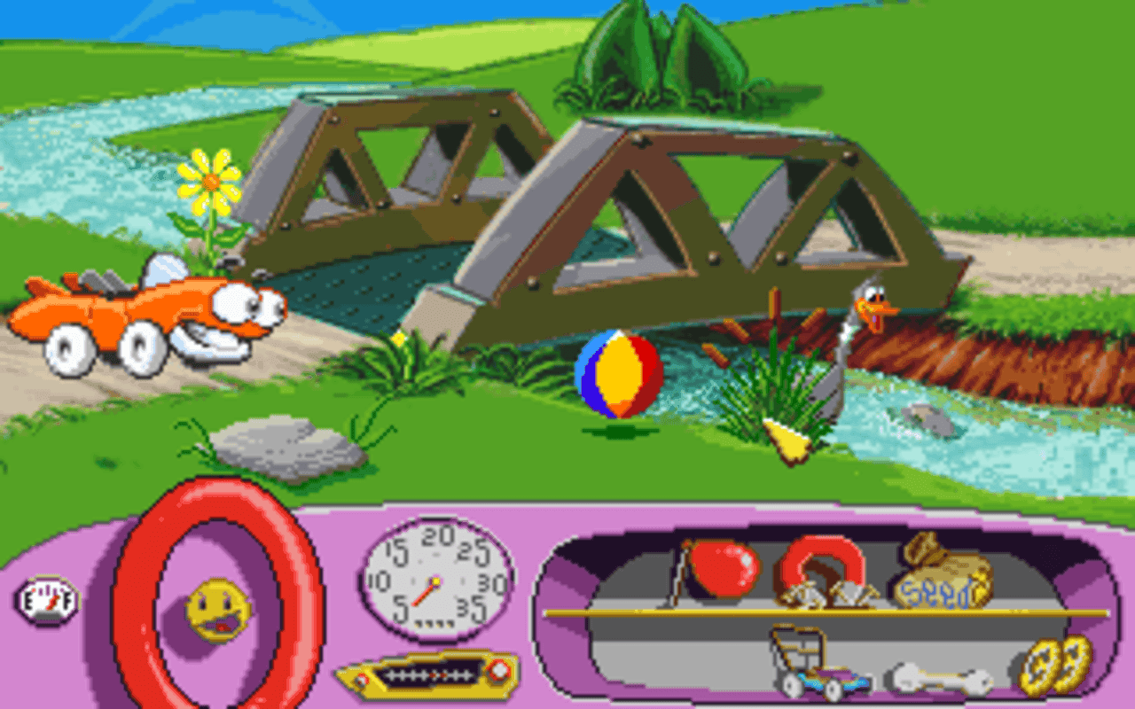 Gameplay screen of Putt-Putt Joins the Parade (7/8) Gameplay screen of Putt-Putt Joins the Parade (7/8)