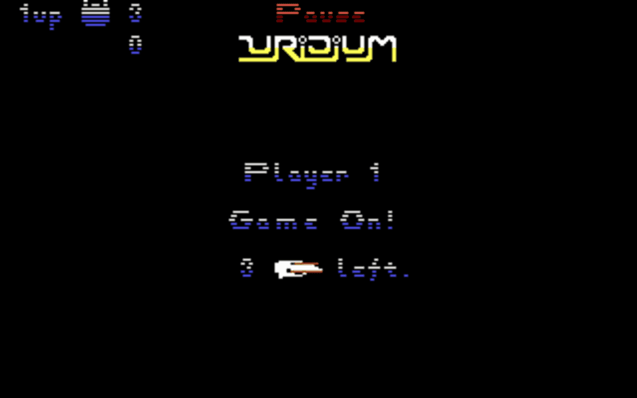 Gameplay screen of Uridium (6/8) Gameplay screen of Uridium (6/8)