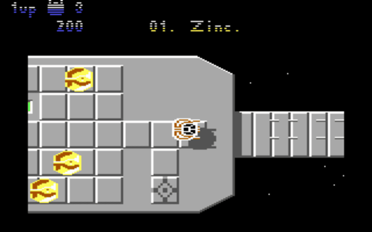 Gameplay screen of Uridium (4/8) Gameplay screen of Uridium (4/8)