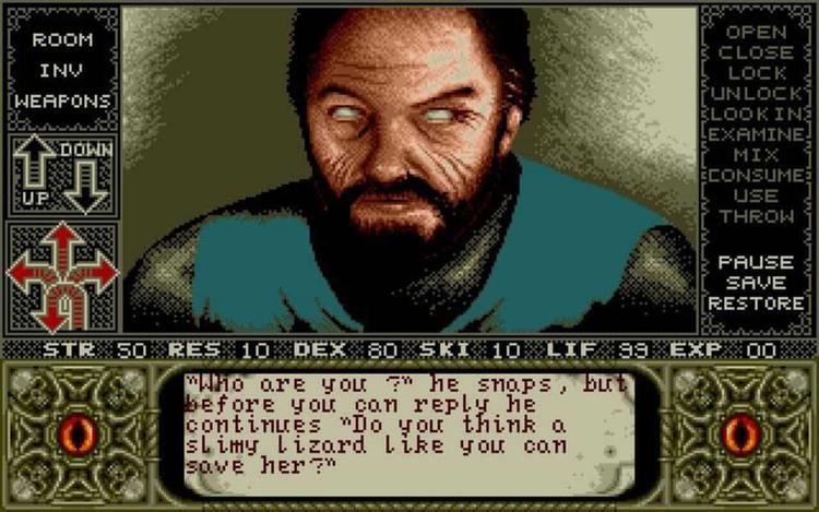 Gameplay screen of Elvira (2/8) Gameplay screen of Elvira (2/8)