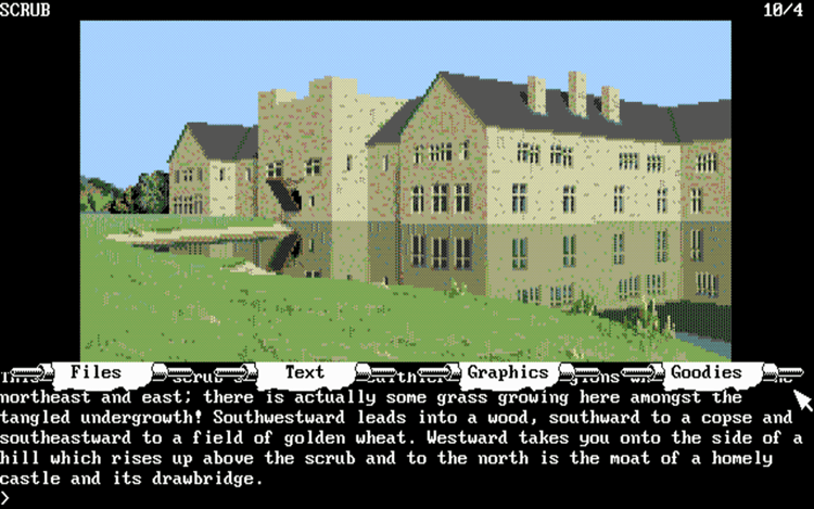 Gameplay screen of The Guild of Thieves (8/8) Gameplay screen of The Guild of Thieves (8/8)