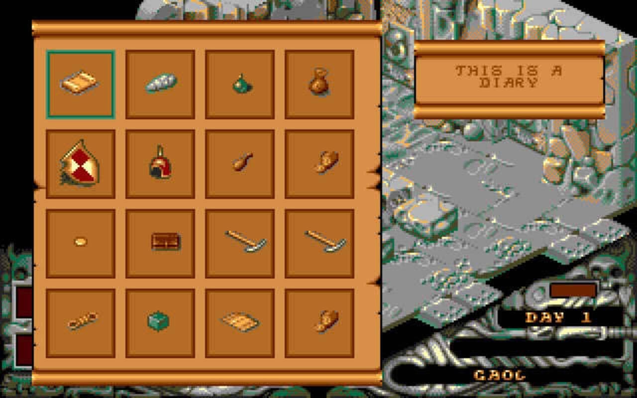 Gameplay screen of Cadaver (5/8) Gameplay screen of Cadaver (5/8)