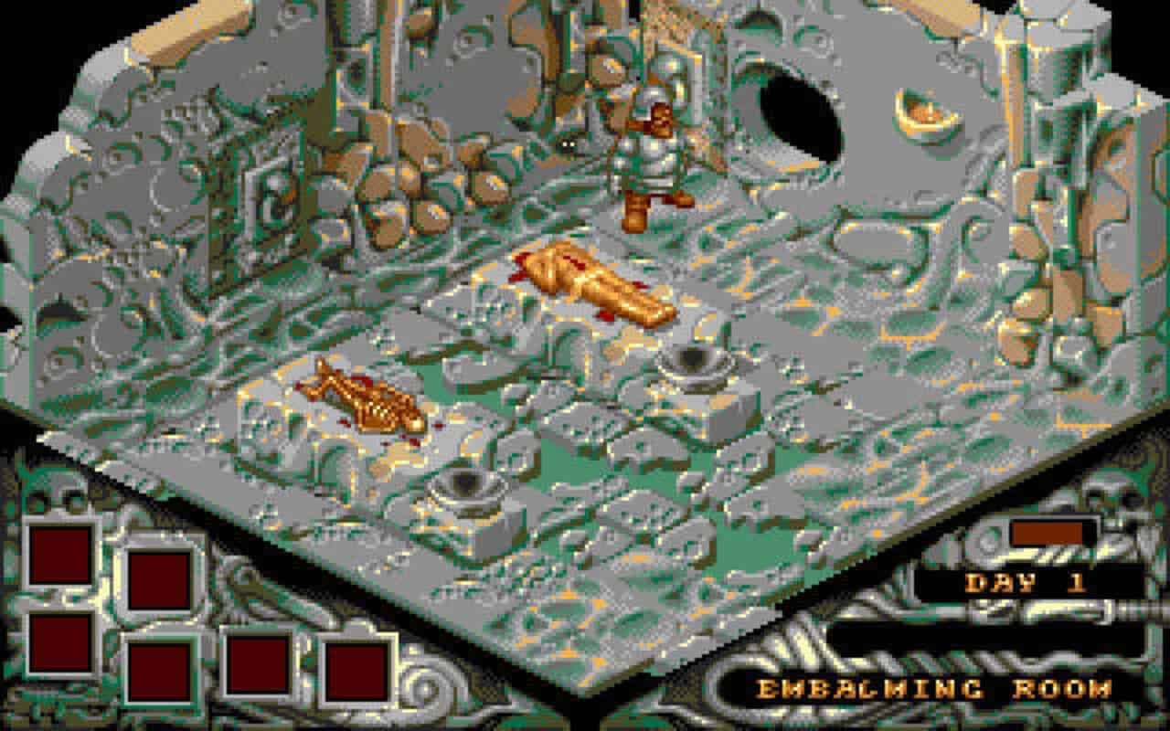 Gameplay screen of Cadaver (8/8) Gameplay screen of Cadaver (8/8)