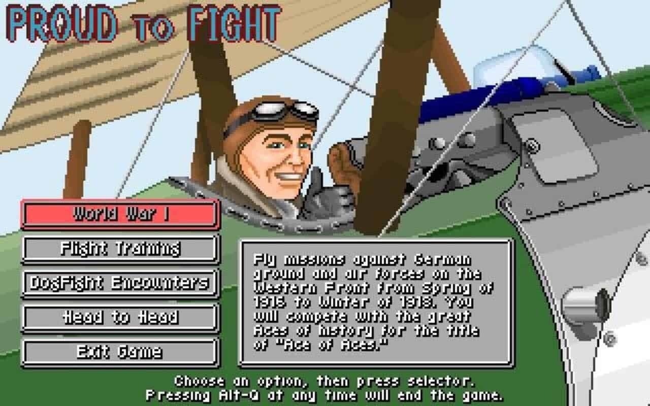 Gameplay screen of Knights of the Sky (4/8) Gameplay screen of Knights of the Sky (4/8)