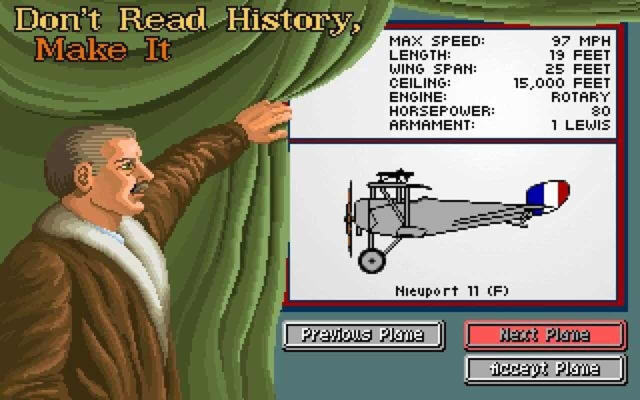 Gameplay screen of Knights of the Sky (7/8) Gameplay screen of Knights of the Sky (7/8)