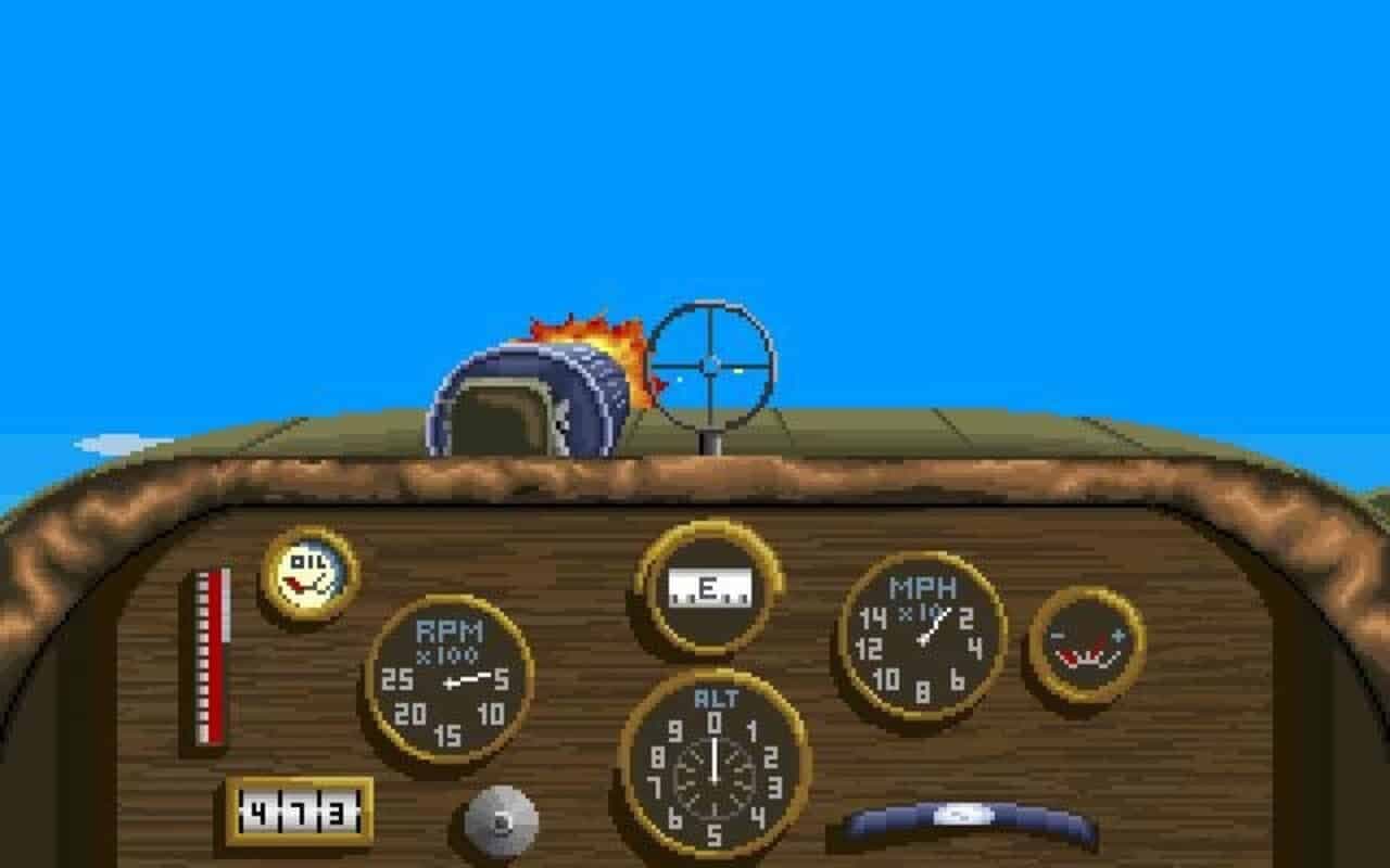 Gameplay screen of Knights of the Sky (6/8) Gameplay screen of Knights of the Sky (6/8)