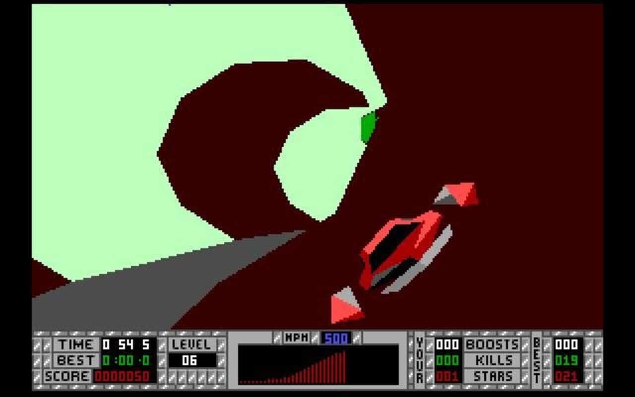 Gameplay screen of S.T.U.N. Runner (8/8) Gameplay screen of S.T.U.N. Runner (8/8)