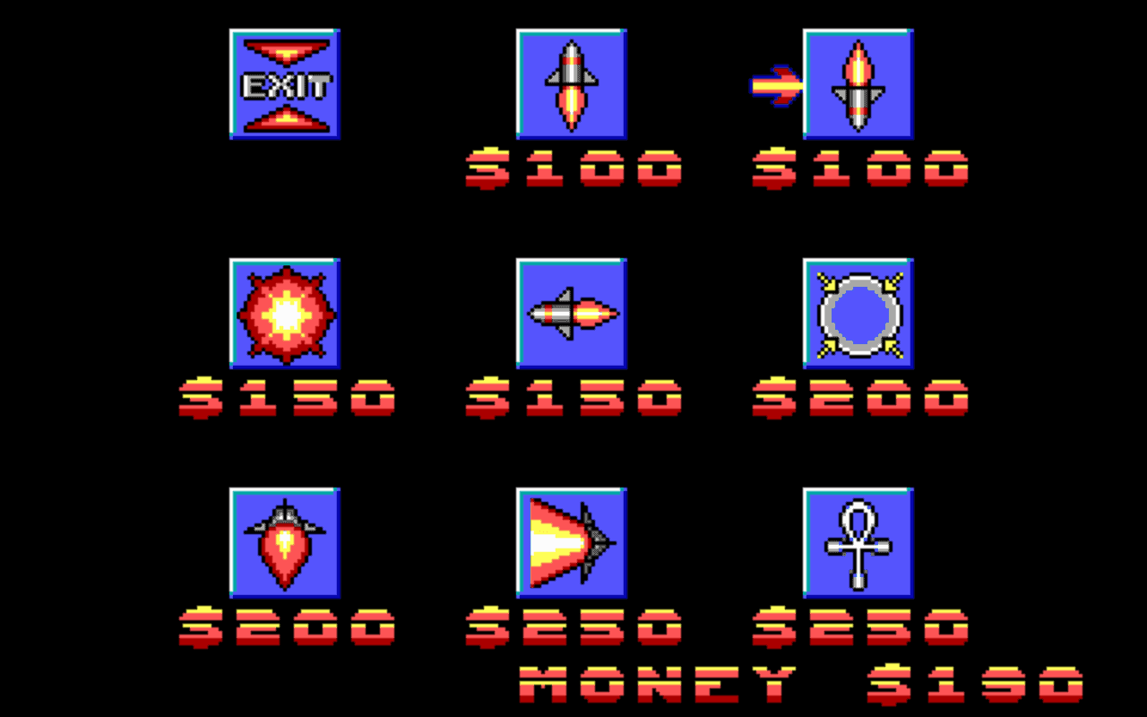 Gameplay screen of Blood Money (4/8) Gameplay screen of Blood Money (4/8)