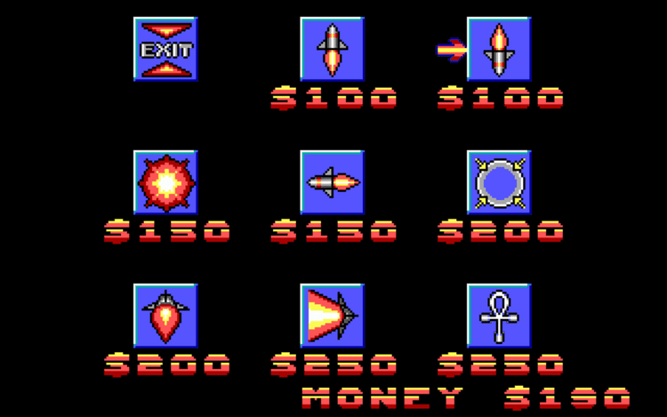 Gameplay screen of Blood Money (4/8) Gameplay screen of Blood Money (4/8)