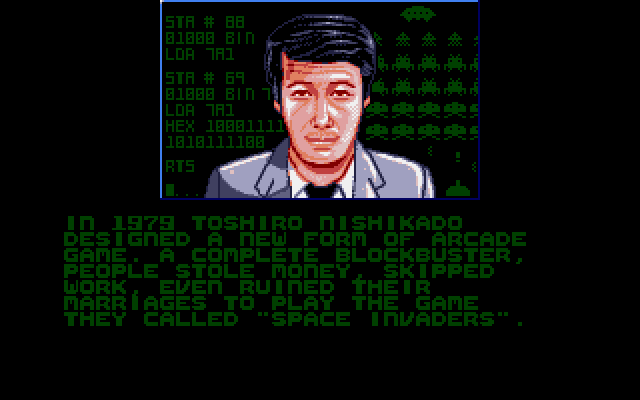 Gameplay screen of Taito's Super Space Invaders (8/8) Gameplay screen of Taito's Super Space Invaders (8/8)