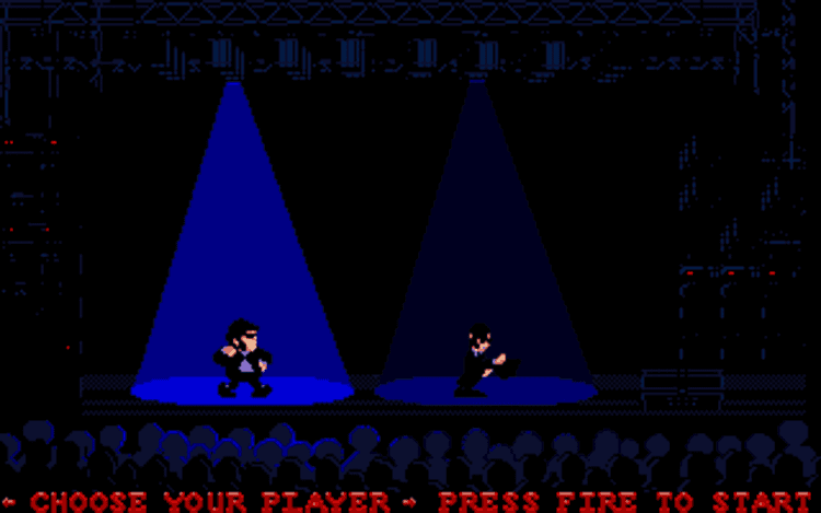 Gameplay screen of The Blues Brothers (1/8) Gameplay screen of The Blues Brothers (1/8)