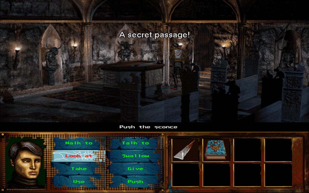 Gameplay screen of Harlan Ellison: I Have No Mouth, and I Must Scream (8/8) Gameplay screen of Harlan Ellison: I Have No Mouth, and I Must Scream (8/8)