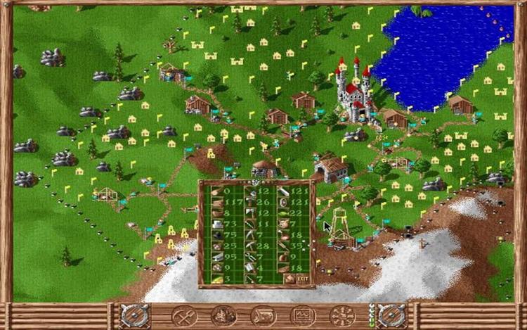 Gameplay screen of Serf City: Life is Feudal (7/8) Gameplay screen of Serf City: Life is Feudal (7/8)