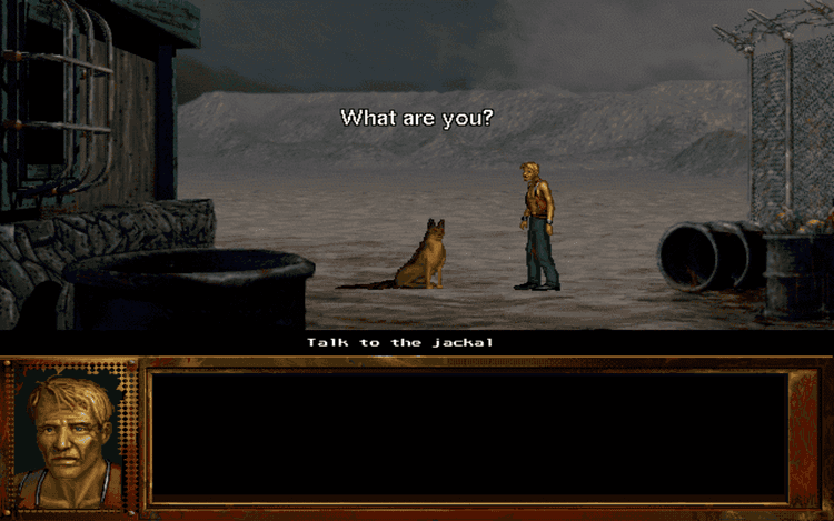 Gameplay screen of Harlan Ellison: I Have No Mouth, and I Must Scream (5/8) Gameplay screen of Harlan Ellison: I Have No Mouth, and I Must Scream (5/8)