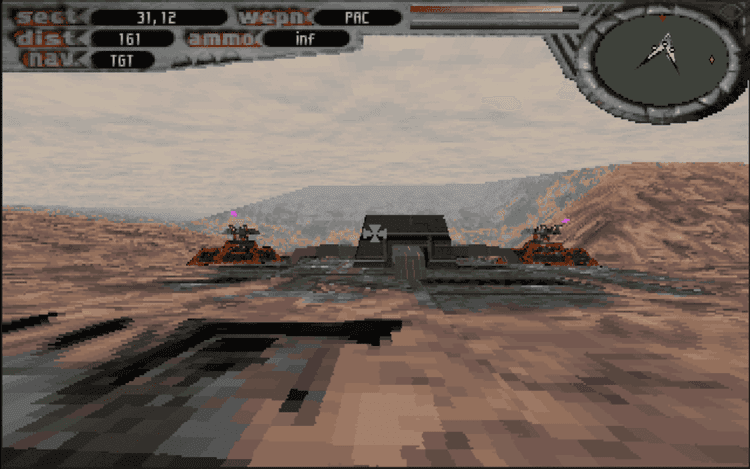 Gameplay screen of Terminal Velocity (7/8) Gameplay screen of Terminal Velocity (7/8)