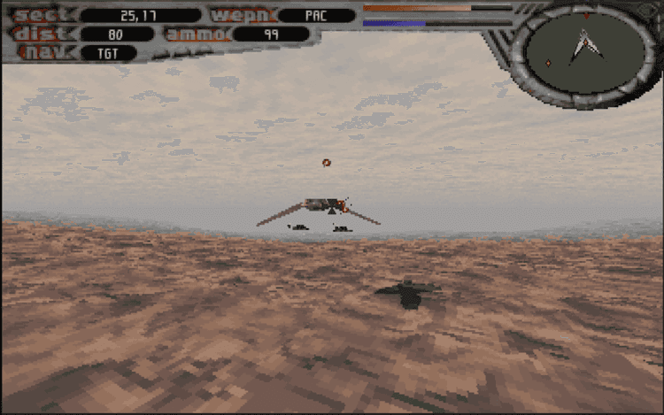 Gameplay screen of Terminal Velocity (8/8) Gameplay screen of Terminal Velocity (8/8)