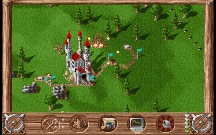 Gameplay screen of Serf City: Life is Feudal (6/8) Gameplay screen of Serf City: Life is Feudal (6/8)