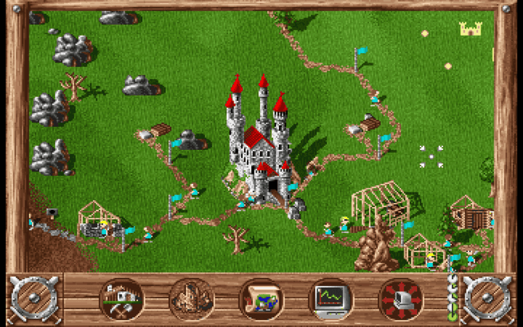 Gameplay screen of Serf City: Life is Feudal (5/8) Gameplay screen of Serf City: Life is Feudal (5/8)