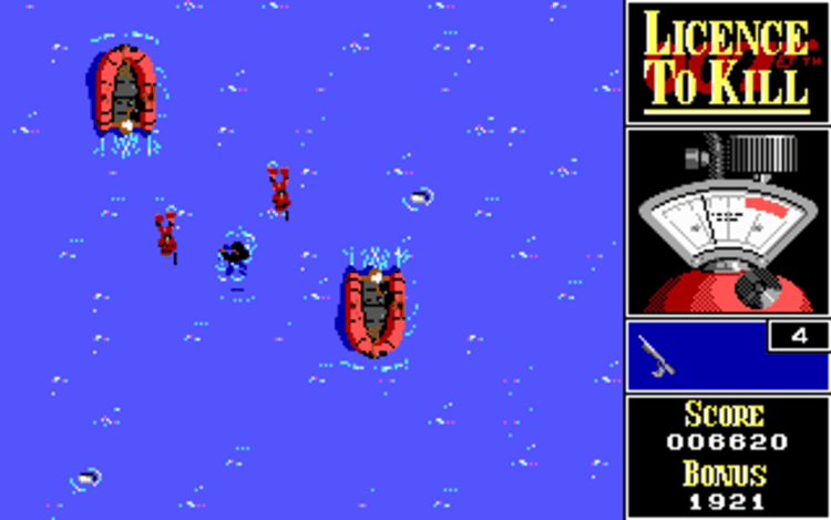 Gameplay screen of 007: Licence to Kill (7/8) Gameplay screen of 007: Licence to Kill (7/8)