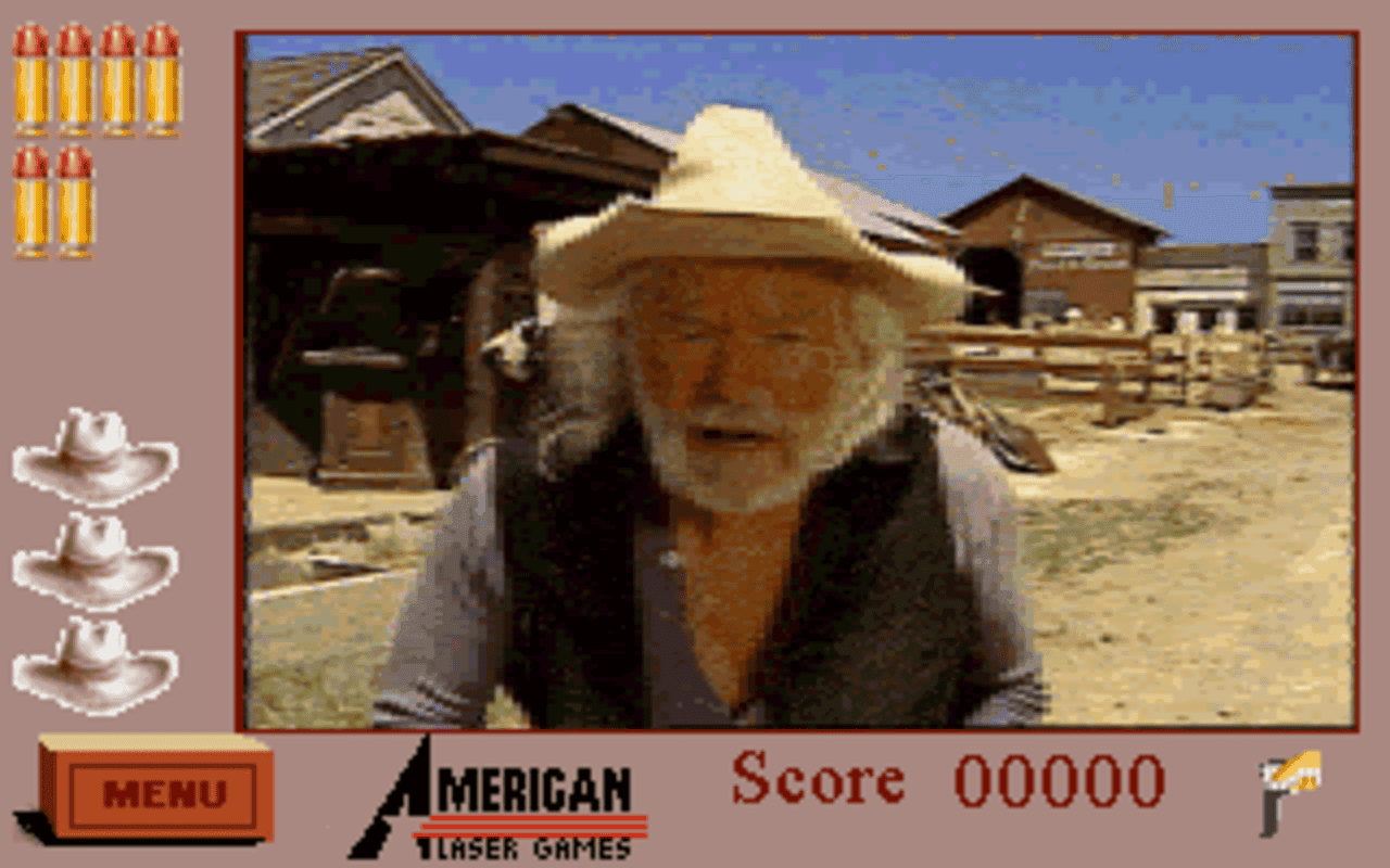 Gameplay screen of Mad Dog McCree (4/8) Gameplay screen of Mad Dog McCree (4/8)