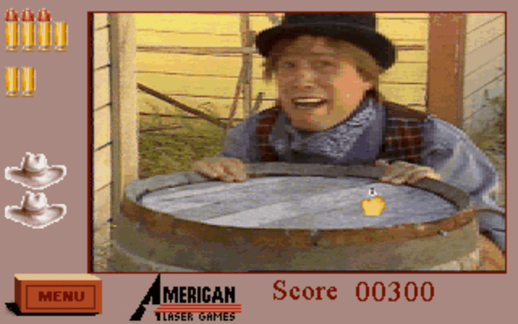 Gameplay screen of Mad Dog McCree (8/8) Gameplay screen of Mad Dog McCree (8/8)