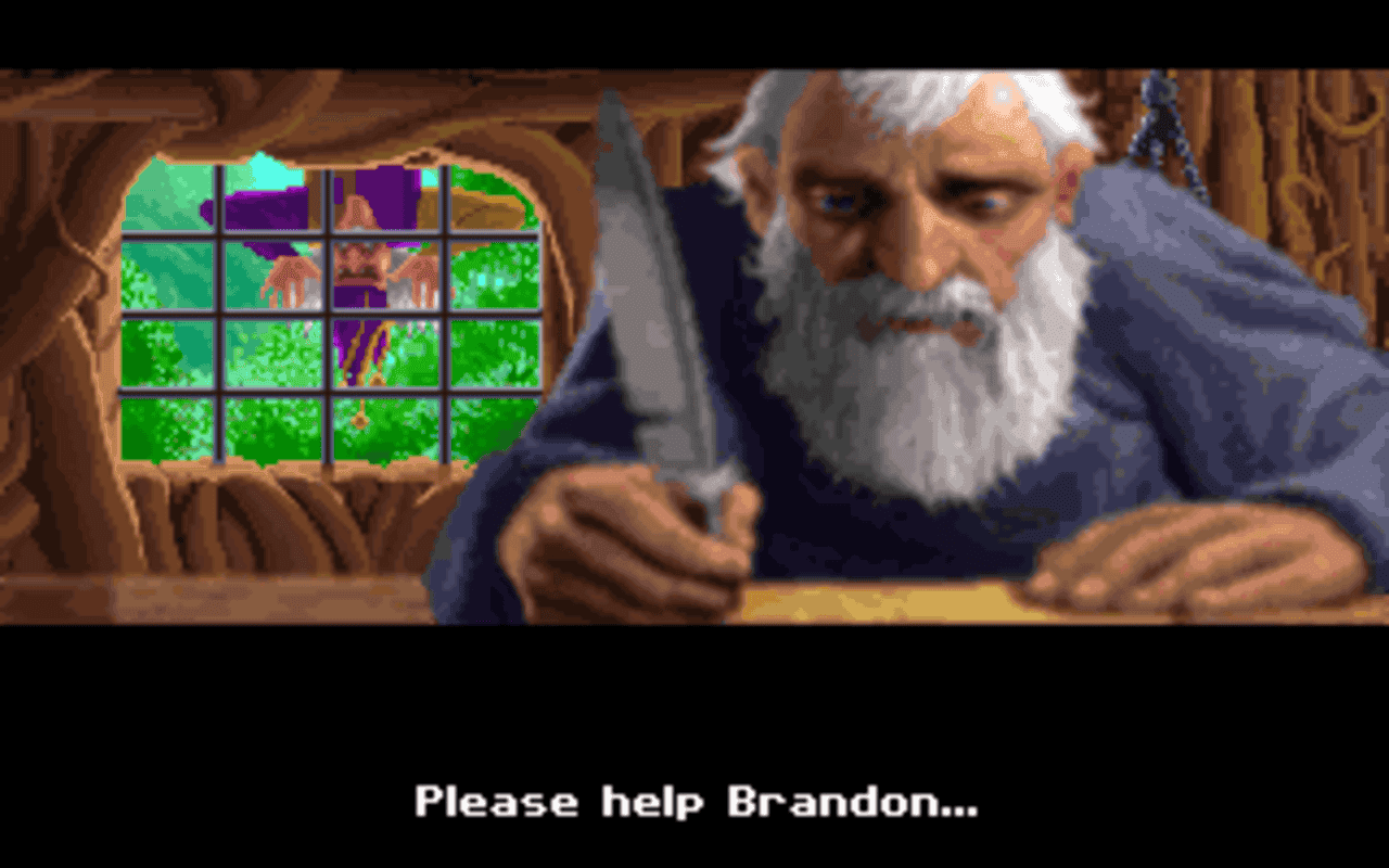 Gameplay screen of The Legend of Kyrandia: Book One (6/8) Gameplay screen of The Legend of Kyrandia: Book One (6/8)