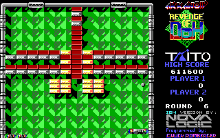 Gameplay screen of Arkanoid: Revenge of DOH (1/4) Gameplay screen of Arkanoid: Revenge of DOH (1/4)