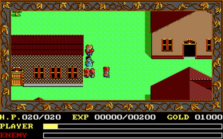 Gameplay screen of Ys: The Vanished Omens (3/8) Gameplay screen of Ys: The Vanished Omens (3/8)