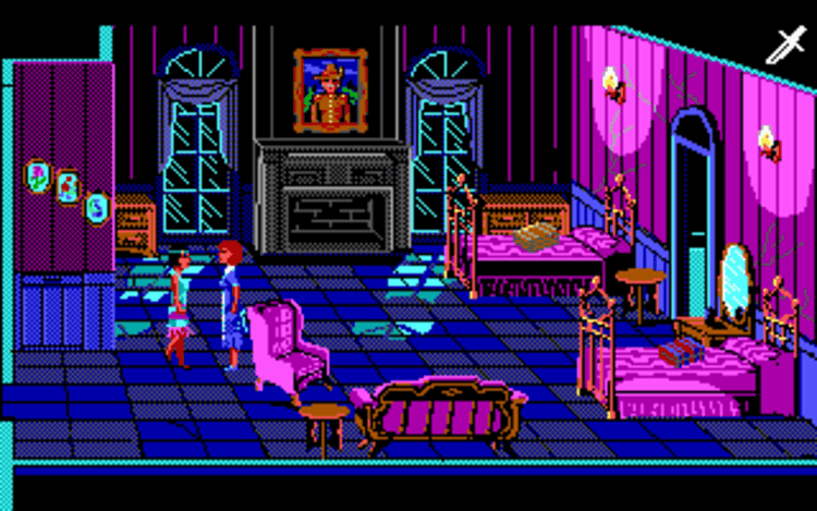 Gameplay screen of The Colonel's Bequest (4/8) Gameplay screen of The Colonel's Bequest (4/8)