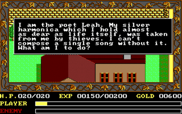 Gameplay screen of Ys: The Vanished Omens (1/8) Gameplay screen of Ys: The Vanished Omens (1/8)