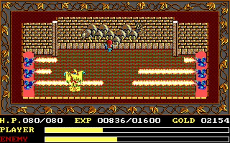 Gameplay screen of Ys: The Vanished Omens (5/8) Gameplay screen of Ys: The Vanished Omens (5/8)