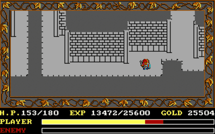 Gameplay screen of Ys: The Vanished Omens (7/8) Gameplay screen of Ys: The Vanished Omens (7/8)