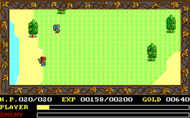 Gameplay screen of Ys: The Vanished Omens (4/8) Gameplay screen of Ys: The Vanished Omens (4/8)