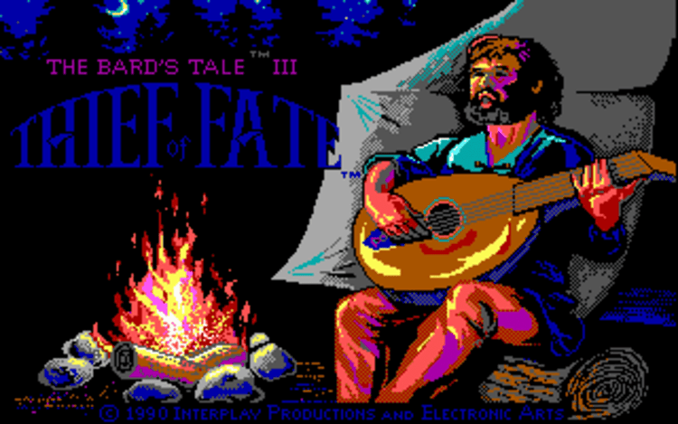Gameplay screen of The Bard's Tale III: Thief of Fate (1/8) Gameplay screen of The Bard's Tale III: Thief of Fate (1/8)