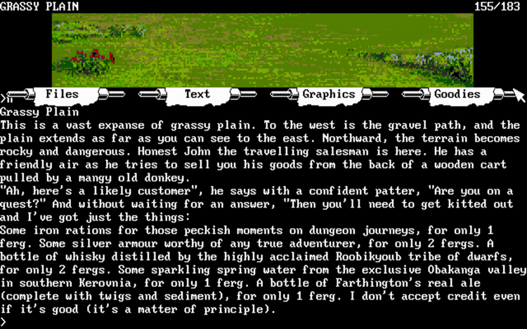 Gameplay screen of The Pawn (6/8) Gameplay screen of The Pawn (6/8)