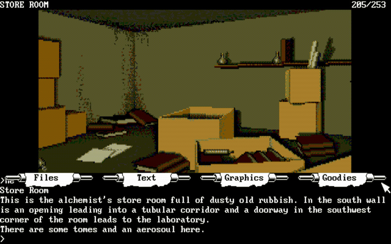 Gameplay screen of The Pawn (7/8) Gameplay screen of The Pawn (7/8)