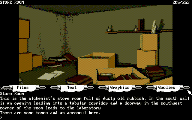 Gameplay screen of The Pawn (7/8) Gameplay screen of The Pawn (7/8)