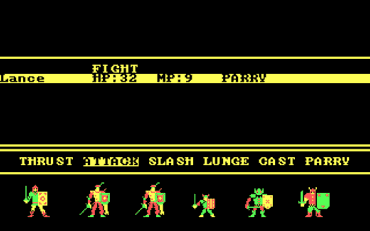 Gameplay screen of Phantasie (3/8) Gameplay screen of Phantasie (3/8)