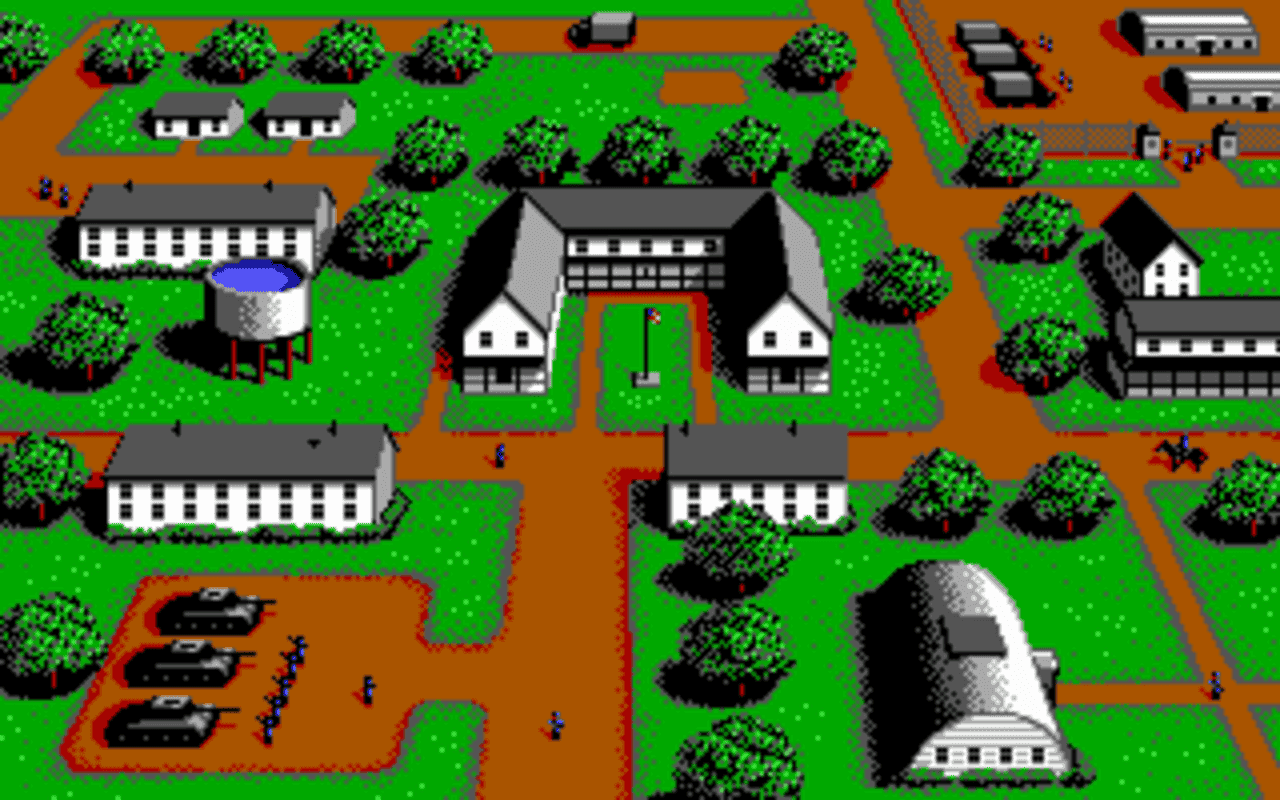 Gameplay screen of Rocket Ranger (2/8) Gameplay screen of Rocket Ranger (2/8)