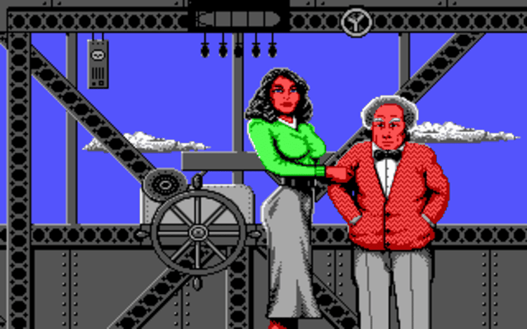 Gameplay screen of Rocket Ranger (3/8) Gameplay screen of Rocket Ranger (3/8)