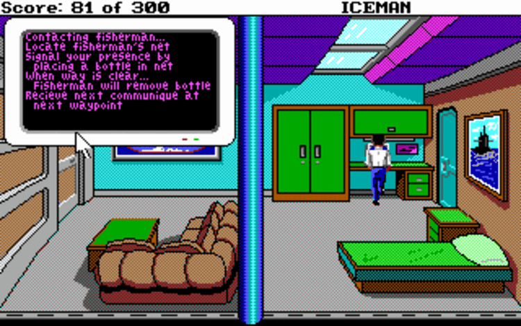Gameplay screen of Code-Name: Iceman (7/8) Gameplay screen of Code-Name: Iceman (7/8)